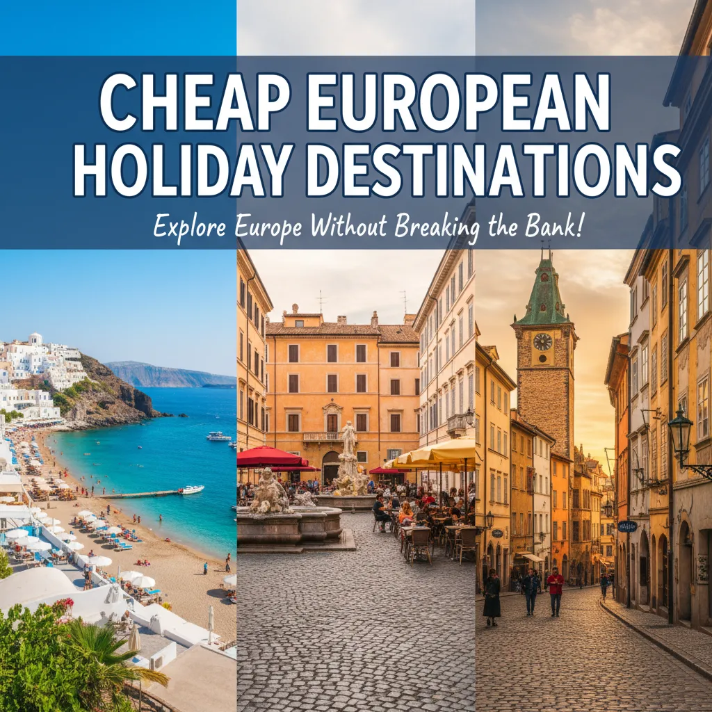Cheap European holiday destinations