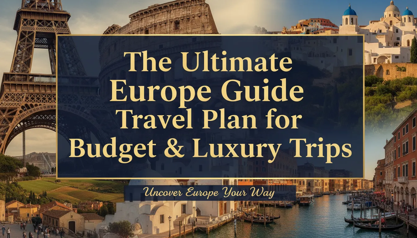 Europe guide travel planning