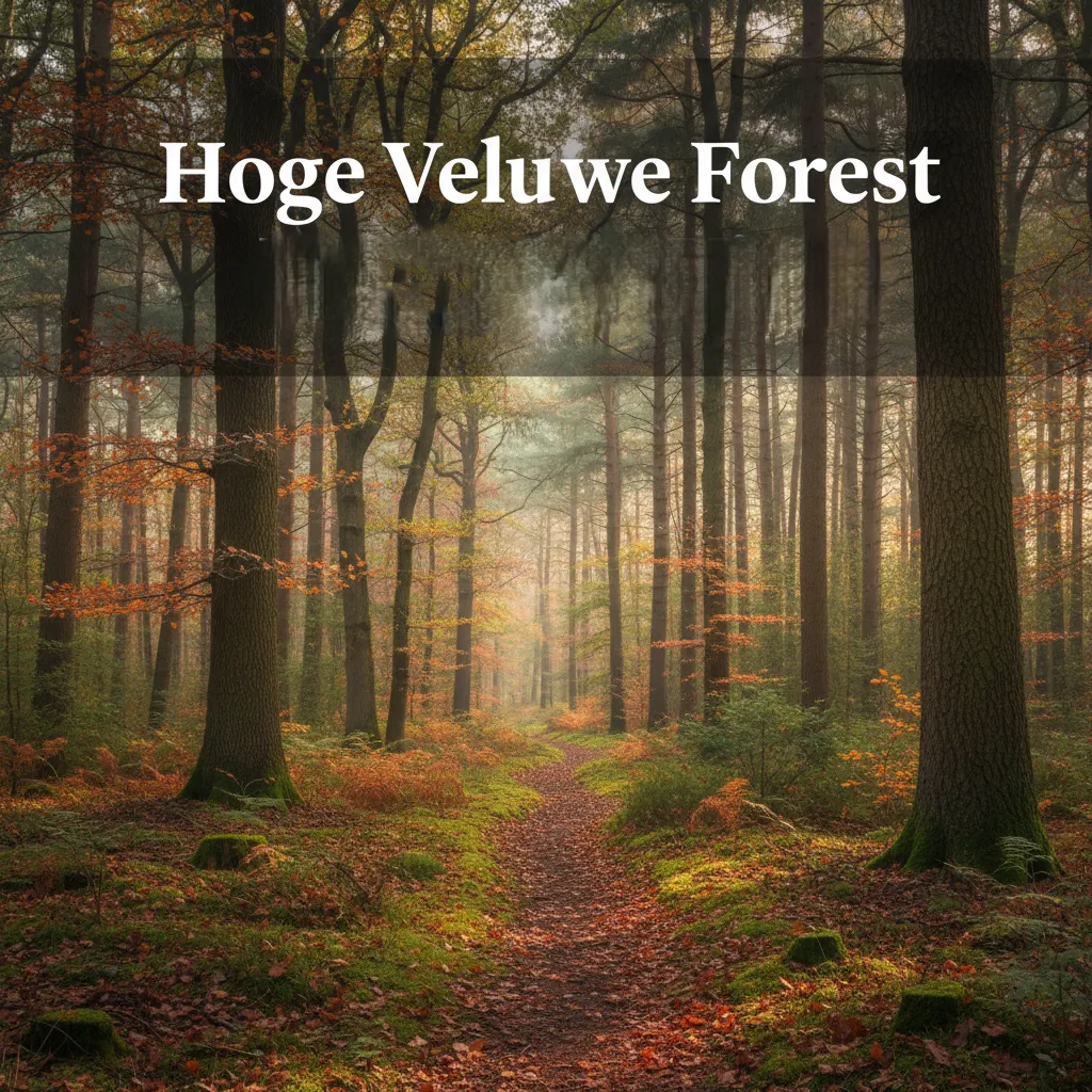 Hoge Veluwe forest landscape view