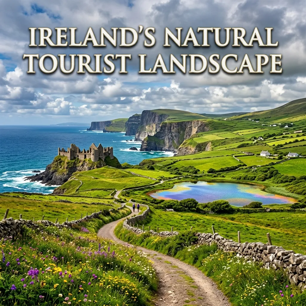 Ireland natural tourist landscape