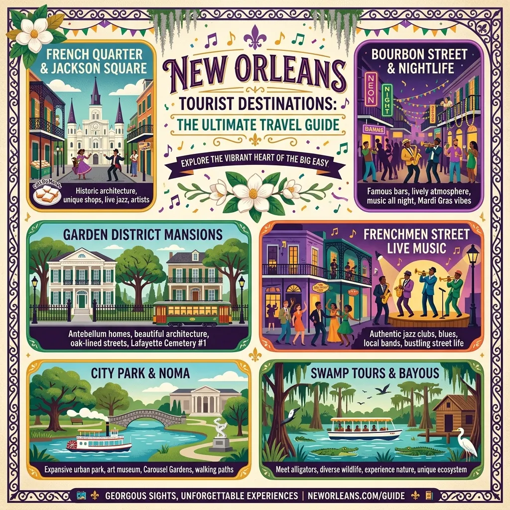 New Orleans Tourist Destinations