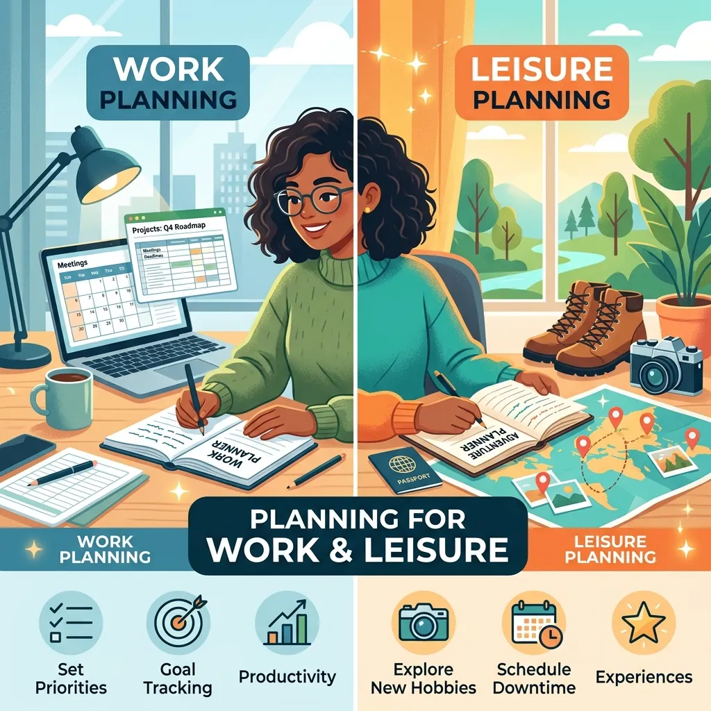 Planning for work and leisure