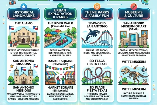San Antonio Tourist Destinations