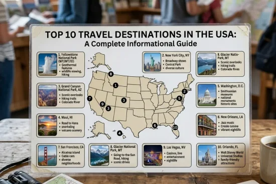 Travel Destinations in the US