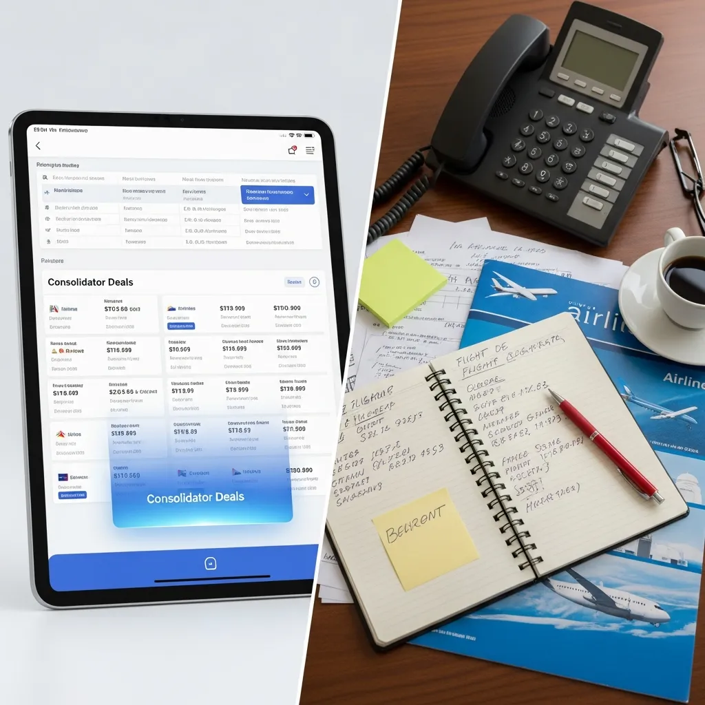 Business Class Travel Consolidators vs. Traditional Booking Methods