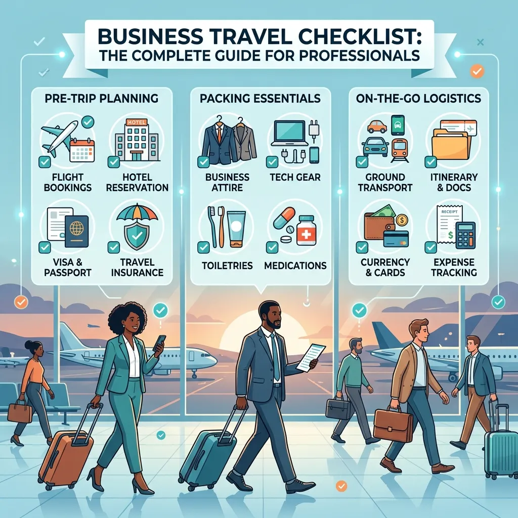 Business Travel Checklist The Complete Guide for Professionals