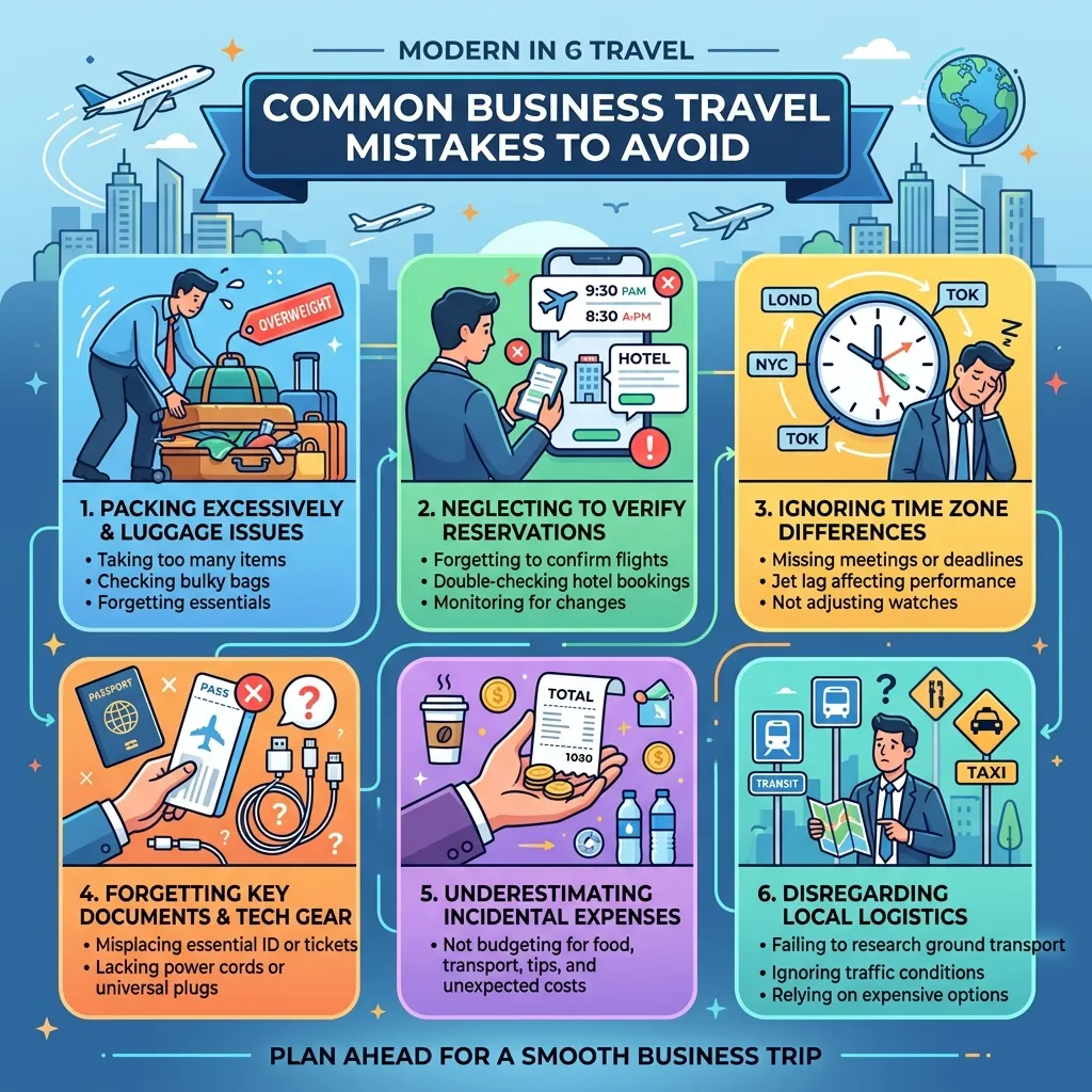 Common Business Travel Mistakes to Avoid